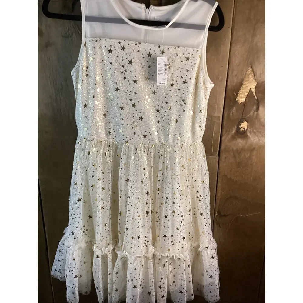 The Children’s Place Gold Star Dress Size 16